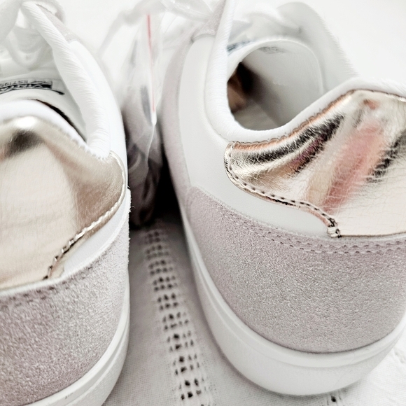 Vintage Havana Perforated Low Top Lace Up Platform Sneakers Shoes Becky Rare 8.5 - Picture 7 of 16